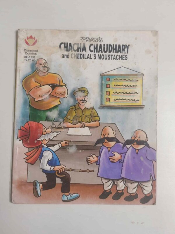 Chacha Chaudhary and Chhedilal’s Moustaches