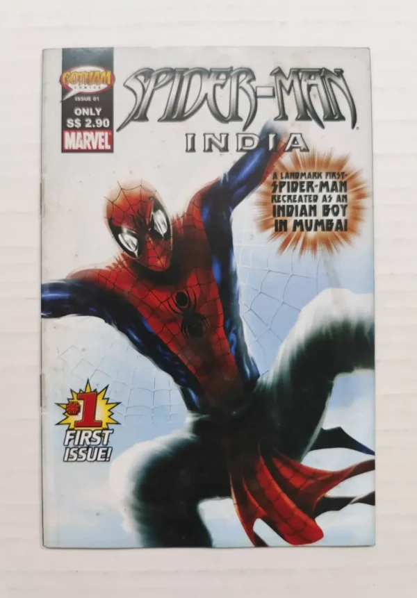 Spiderman India Issue 1st Singapore Edition scaled scaled