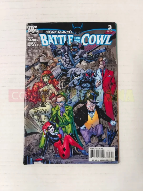 Batman Battle for the Cowl, Issue 3