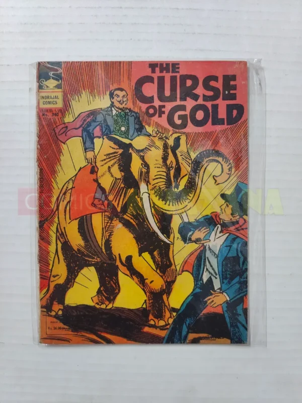 Indrajal Comics No 340 The Curse of Gold