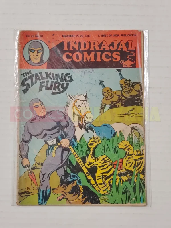 Indrajal Comics Vol 20 No 47 – The Stalking Fury