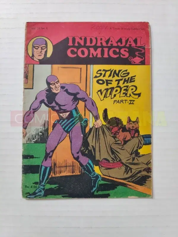 Indrajal Comics Vol 26 No 6 Sting of The Viper Part 2